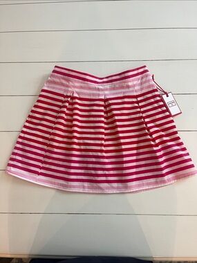 Hunter for Target Pink and Red Striped Pleated Girls' Skirt
